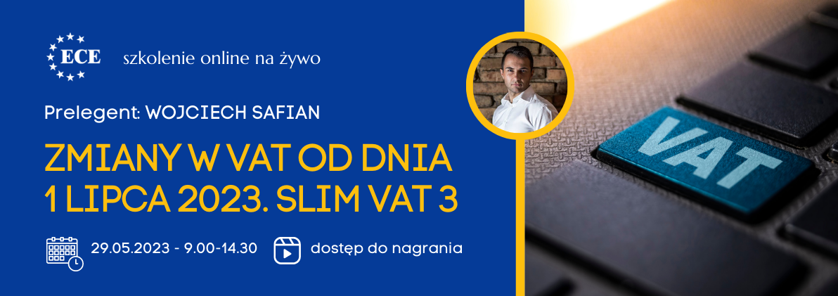 SLIM VAT 3 Wojciech Safian